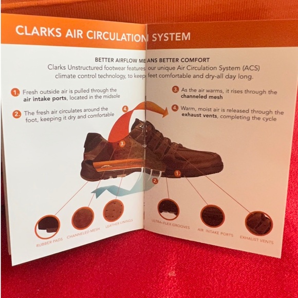 ❤️❤️ Unstructured by Clark’s Black Leather Lace Up Loafer “NWT” ❤️❤️ - Picture 9 of 10